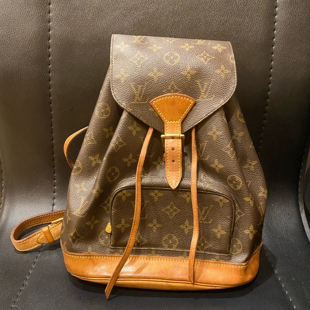 Louis Vuitton monograms Montsouris MM backpack